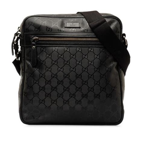 gucci gg imprime crossbody bag|authentic gucci crossbody bag unisex.